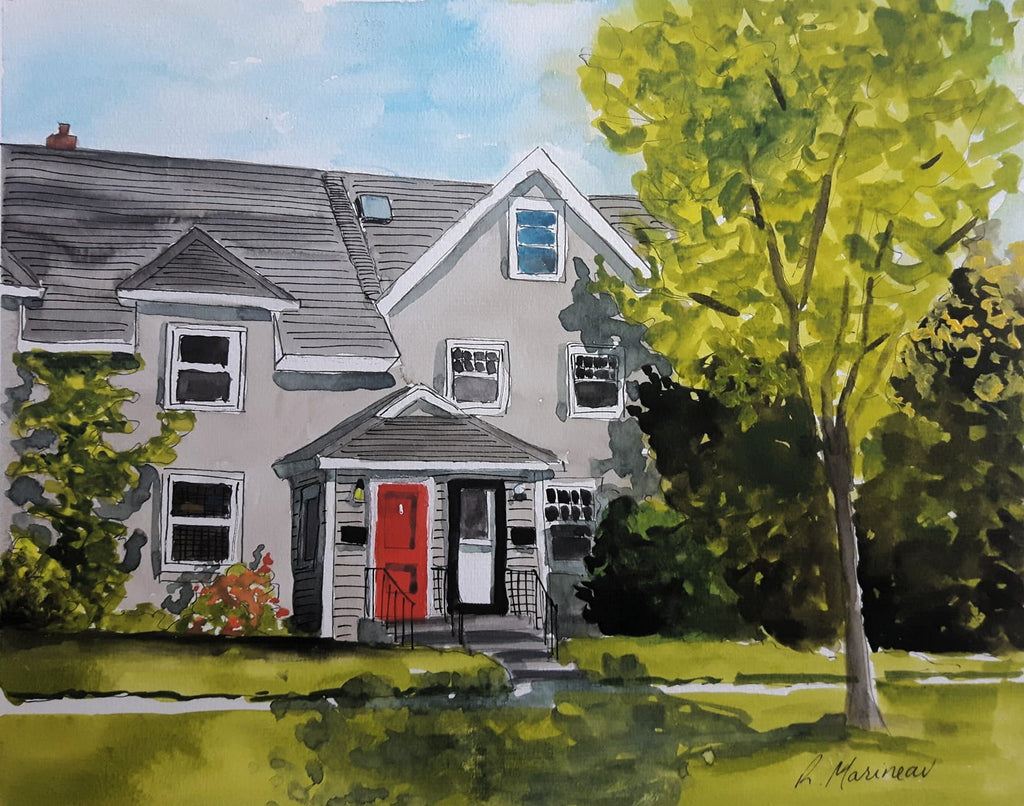 House Portraits by Rhonda Marineau
